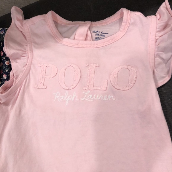 Two Ralph Lauren shirts and Ralph Lauren leggings - Picture 2 of 4